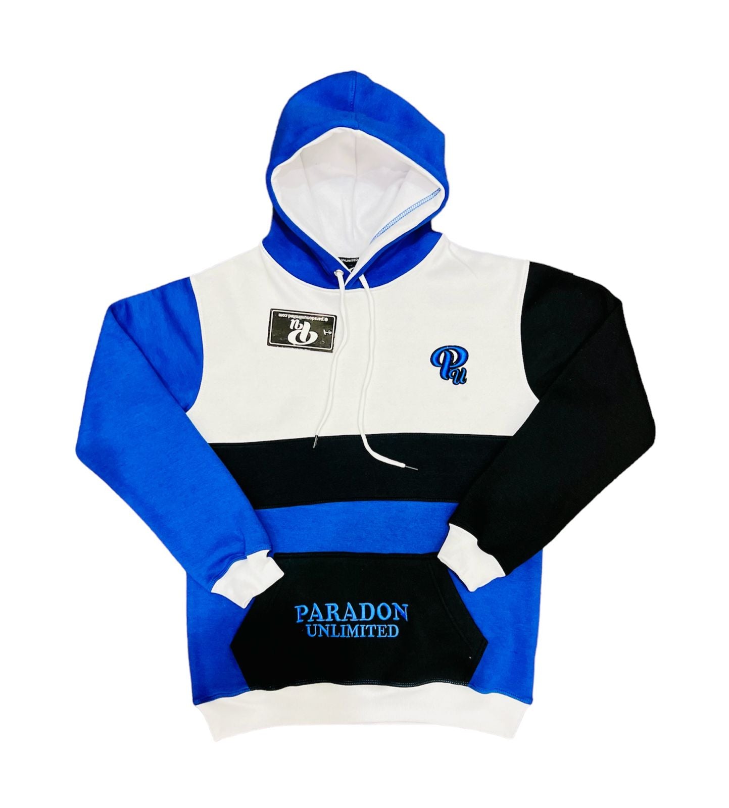 Paradon Raw Hoodie Blue