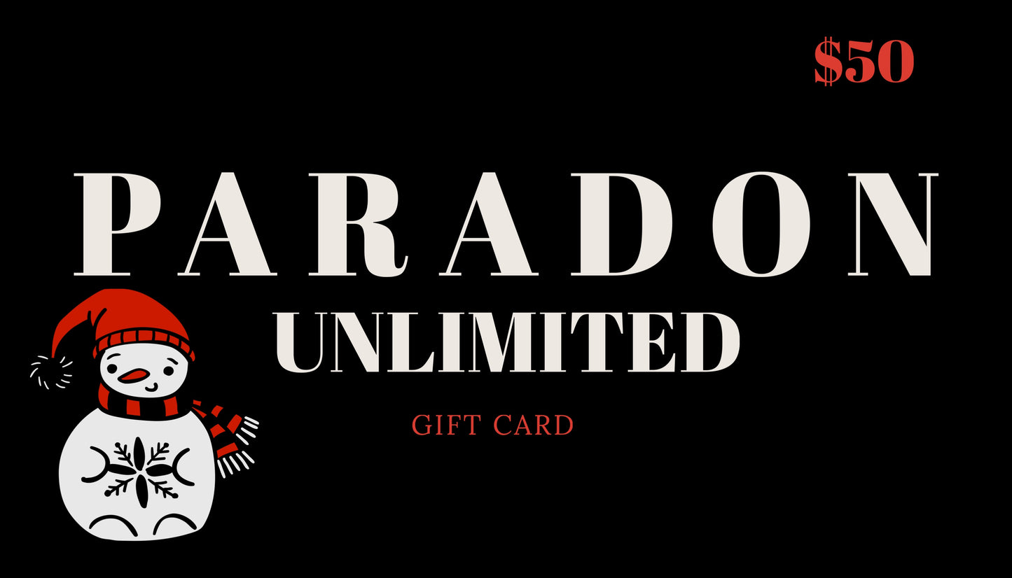 Paradon Unlimited E Gift Card